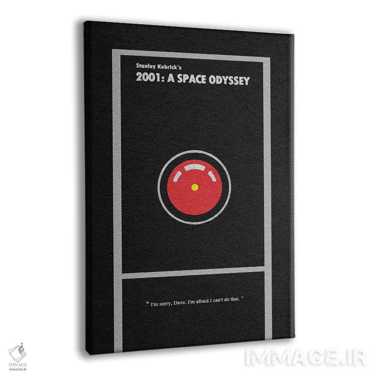 تابلو ۲۰۰۱: ادیسه فضایی (فیلم علمی‐تخیلی) اثر آیشه دنیز آکِرمان - نمای پرسپکتیو محصول