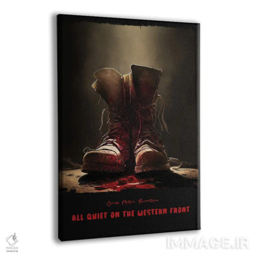 تابلو در جبهه غرب خبری نیست (رمان و فیلم) اثر آیشه دنیز آکِرمان - نمای پرسپکتیو محصول