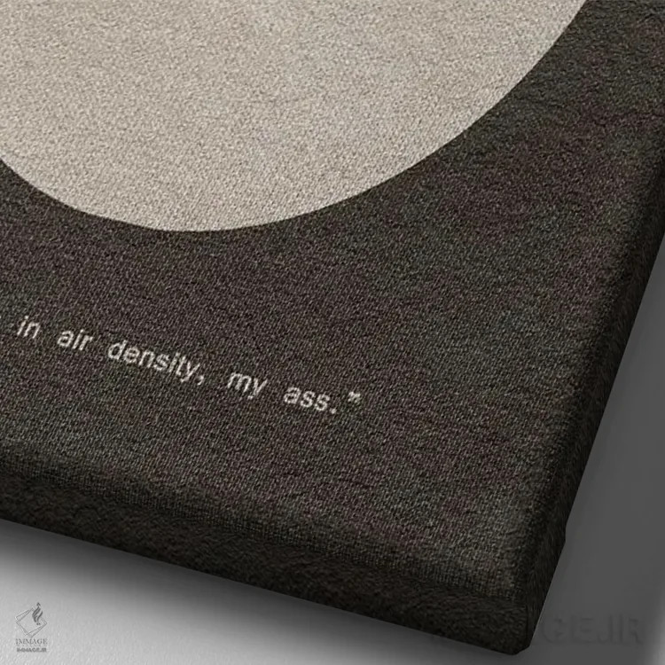 تابلو بیگانه (فیلم یا ژانر علمی‐تخیلی) اثر آیشه دنیز آکِرمان - نمای نزدیک بافت بوم