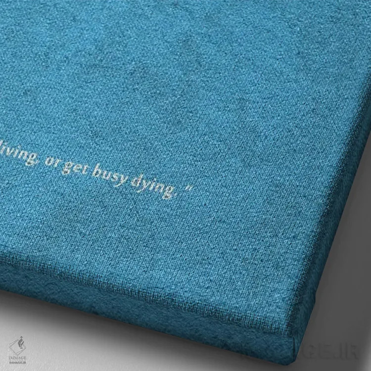 تابلو رستگاری در شاوشنک (فیلم) اثر آیشه دنیز آکِرمان - نمای نزدیک بافت بوم