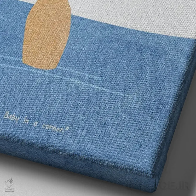 تابلو رقص کثیف (فیلم رمانتیک) اثر آیشه دنیز آکِرمان - نمای نزدیک بافت بوم