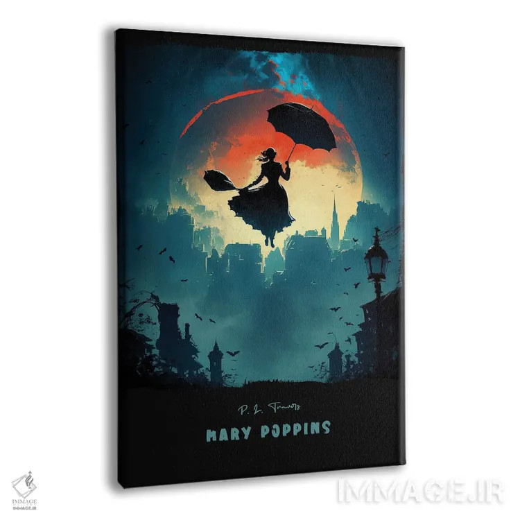 تابلو مری پاپینز اثر آیشه دنیز آکِرمان - نمای پرسپکتیو محصول