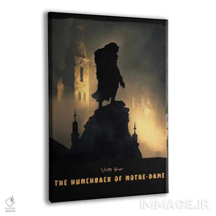 تابلو گوژپشت نوتردام (رمان و فیلم) اثر آیشه دنیز آکِرمان - نمای پرسپکتیو محصول