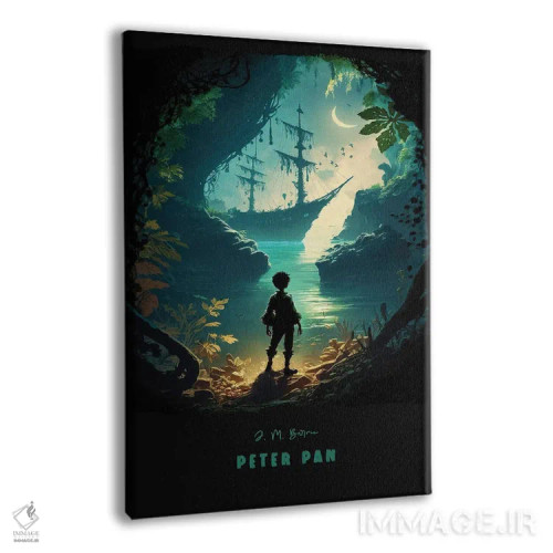 تابلو پیتر پن اثر آیشه دنیز آکِرمان - نمای پرسپکتیو محصول