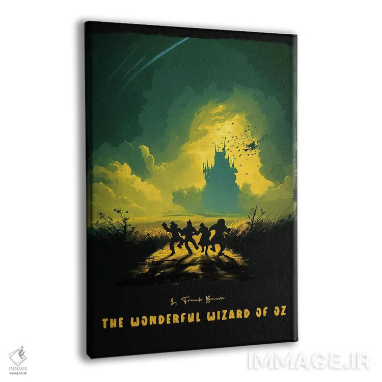 تابلو جادوگر شگفتانگیز اُز اثر آیشه دنیز آکِرمان - نمای پرسپکتیو محصول