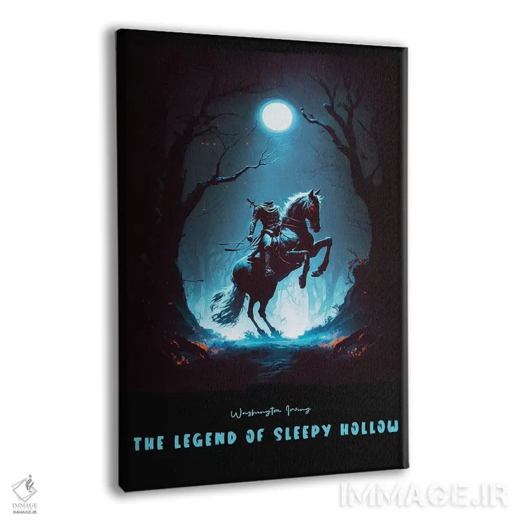 تابلو افسانهٔ درهٔ خوابآلود اثر آیشه دنیز آکِرمان - نمای پرسپکتیو محصول