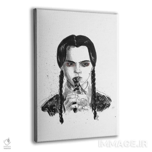 تابلو وندزدی آدامز (شخصیت خانواده آدامز) اثر آدام مایکلز - نمای پرسپکتیو محصول