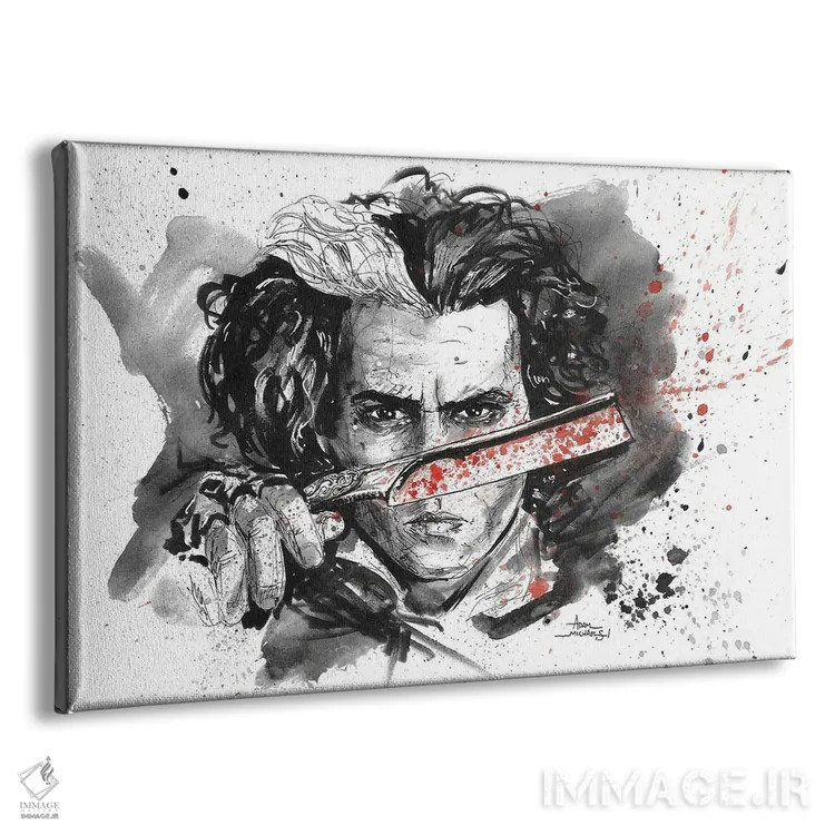 تابلو سویینی تاد (نمایشنامه و فیلم) اثر آدام مایکلز - نمای پرسپکتیو محصول