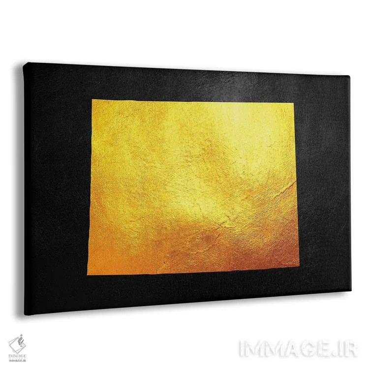 تابلو نقشه طلایی وایومینگ اثر آدریان بالدُوینو - نمای پرسپکتیو محصول