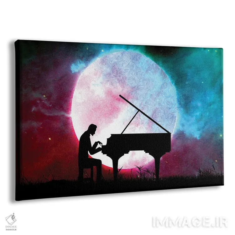 تابلو سونات نیمهشب اثر آدریان بالدُوینو - نمای پرسپکتیو محصول