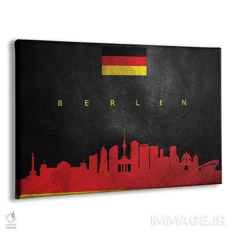 تابلو خط افق برلین، آلمان؛ نسخه ۲ اثر آدریان بالدُوینو - نمای پرسپکتیو محصول