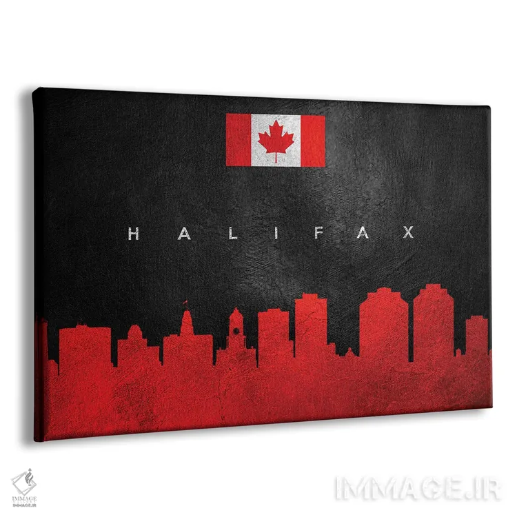 تابلو خط افق هلیفکس، کانادا اثر آدریان بالدُوینو - نمای پرسپکتیو محصول