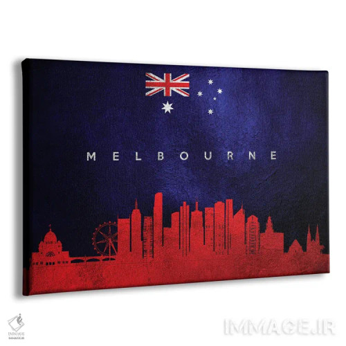 تابلو خط افق ملبورن، استرالیا اثر آدریان بالدُوینو - نمای پرسپکتیو محصول