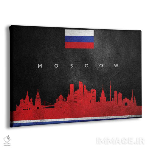 تابلو خط افق مسکو، روسیه؛ نسخه ۲ اثر آدریان بالدُوینو - نمای پرسپکتیو محصول