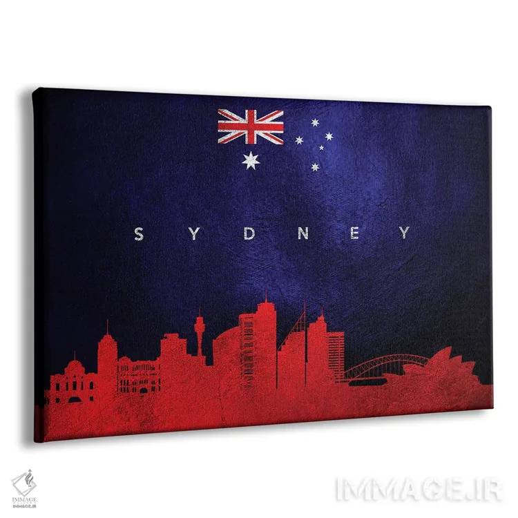 تابلو خط افق سیدنی، استرالیا اثر آدریان بالدُوینو - نمای پرسپکتیو محصول