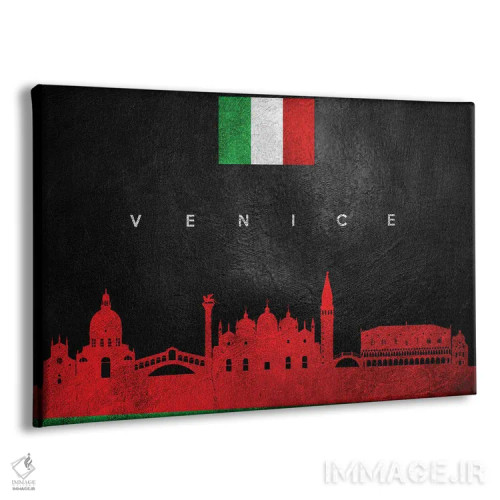 تابلو خط افق ونیز ایتالیا اثر آدریان بالدُوینو - نمای پرسپکتیو محصول