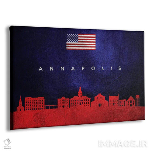 تابلو خط افق آناپولیس مریلند اثر آدریان بالدُوینو - نمای پرسپکتیو محصول