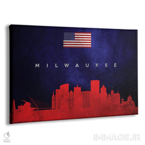 تابلو خط افق میلواکی ویسکانسین اثر آدریان بالدُوینو - نمای پرسپکتیو محصول