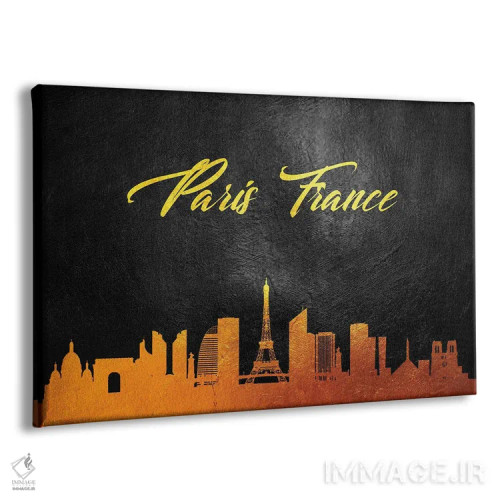 تابلو خط افق طلایی پاریس، فرانسه اثر آدریان بالدُوینو - نمای پرسپکتیو محصول