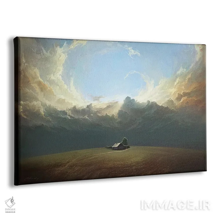 تابلو در انتهای دنیا اثر آرتم رادس چبوخا - نمای پرسپکتیو محصول