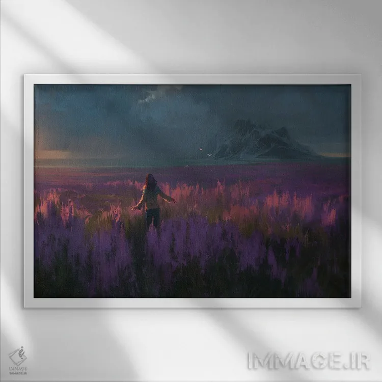 تابلو جادوی معمولی اثر آرتم رادس چبوخا - نمای قابدار سفید