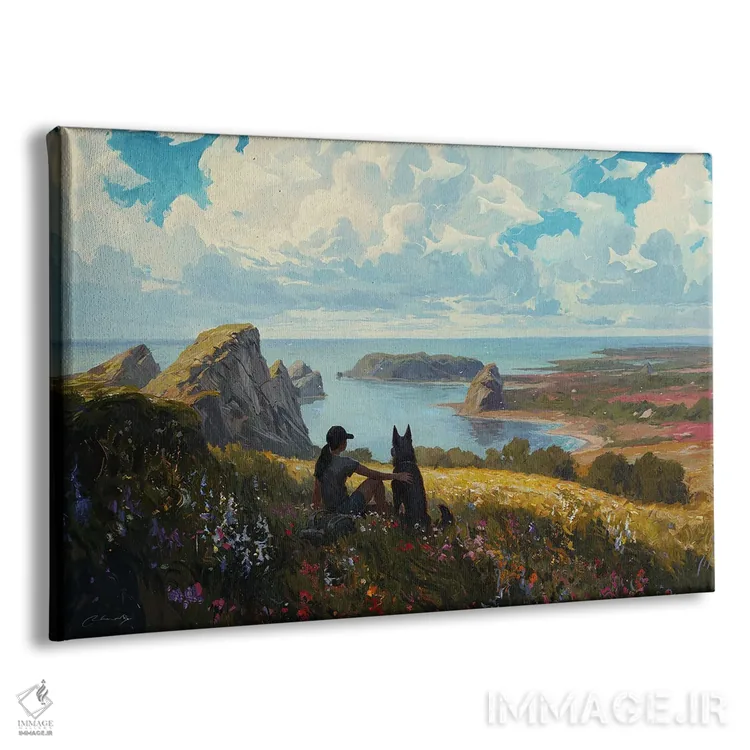 تابلو به سوی طبیعت وحشی اثر آرتم رادس چبوخا - نمای پرسپکتیو محصول