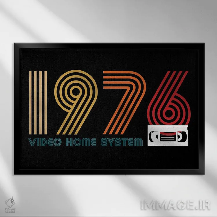 تابلو ویاچاس ۱۹۷۶ (نوستالژی تصویری) اثر آنتونیو کامارنا - نمای قابدار مشکی