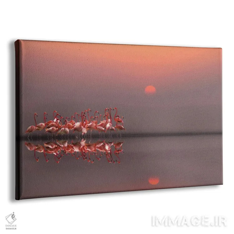 تابلو غروب بنفش اثر آنا چرزنیس - نمای پرسپکتیو محصول