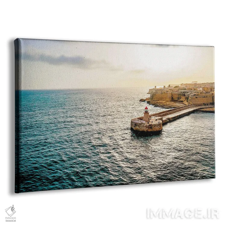 تابلو روستای فانوس دریایی اثر آکوستا - نمای پرسپکتیو محصول