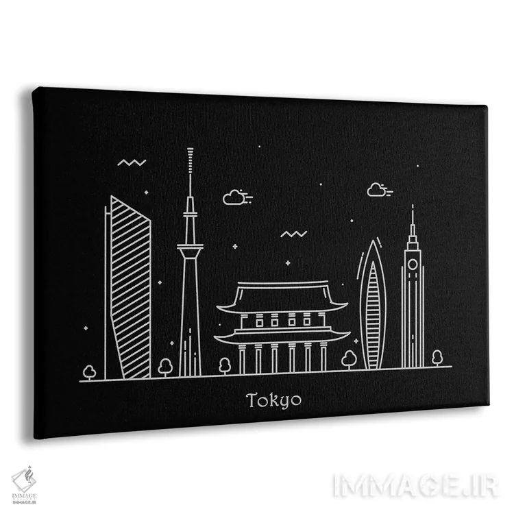 تابلو توکیو (ژاپن) اثر آیشه دنیز آکِرمان - نمای پرسپکتیو محصول