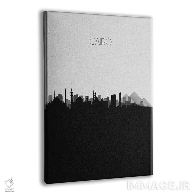 تابلو نما و افق شهری قاهره، مصر اثر آیشه دنیز آکِرمان - نمای پرسپکتیو محصول