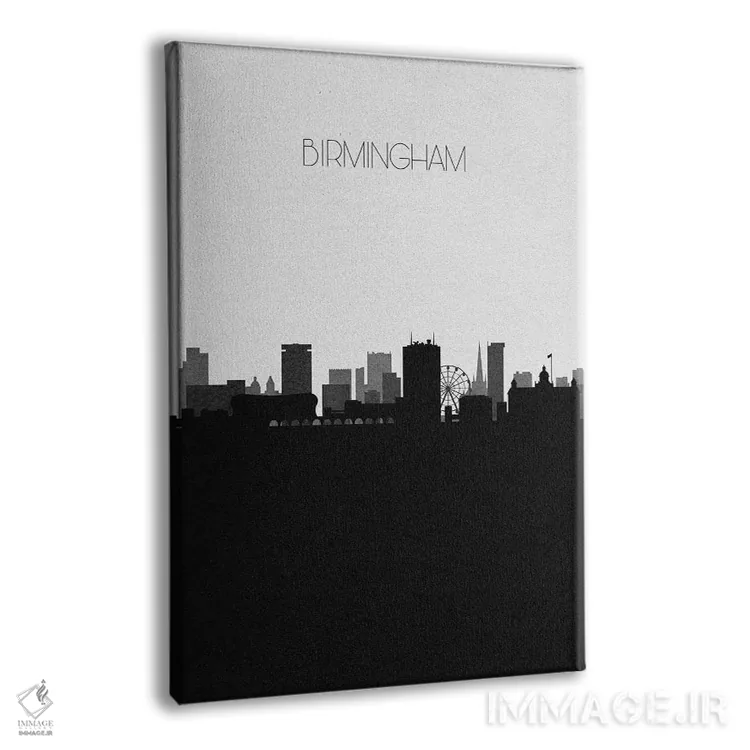 تابلو نما و افق شهری بیرمنگام، انگلستان اثر آیشه دنیز آکِرمان - نمای پرسپکتیو محصول