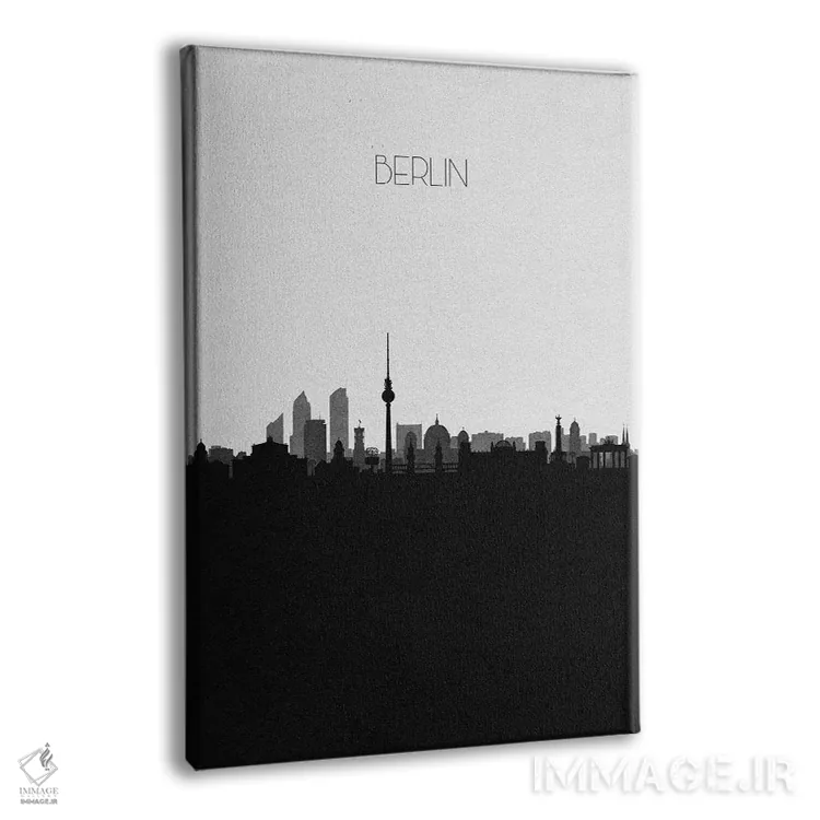 تابلو نما و افق شهری برلین، آلمان اثر آیشه دنیز آکِرمان - نمای پرسپکتیو محصول