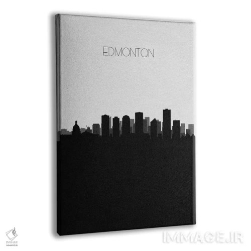 تابلو خط افق شهر ادمونتون، کانادا اثر آیشه دنیز آکِرمان - نمای پرسپکتیو محصول