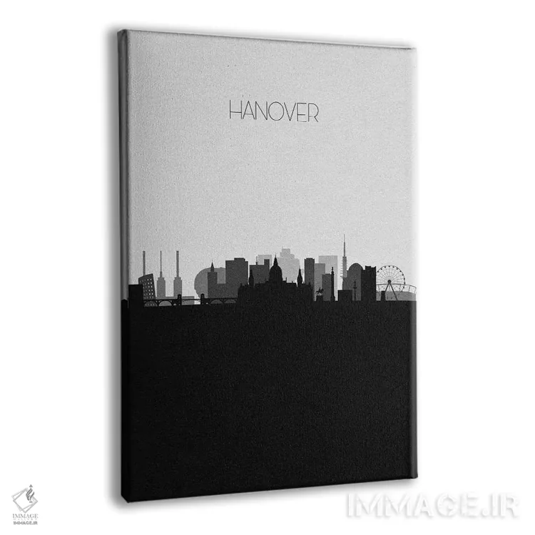 تابلو خط افق شهر هانوفر، آلمان اثر آیشه دنیز آکِرمان - نمای پرسپکتیو محصول