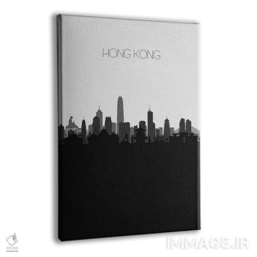 تابلو خط افق شهر هنگ کنگ، چین اثر آیشه دنیز آکِرمان - نمای پرسپکتیو محصول