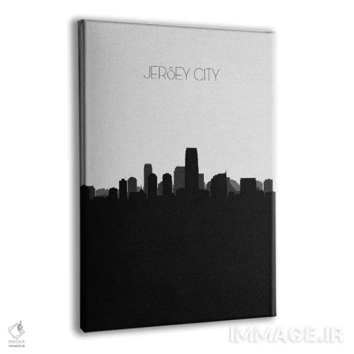تابلو خط افق شهر جرزی سیتی، نیوجرسی اثر آیشه دنیز آکِرمان - نمای پرسپکتیو محصول