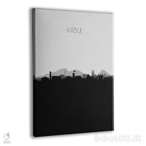 تابلو خط افق شهر کابل، افغانستان اثر آیشه دنیز آکِرمان - نمای پرسپکتیو محصول
