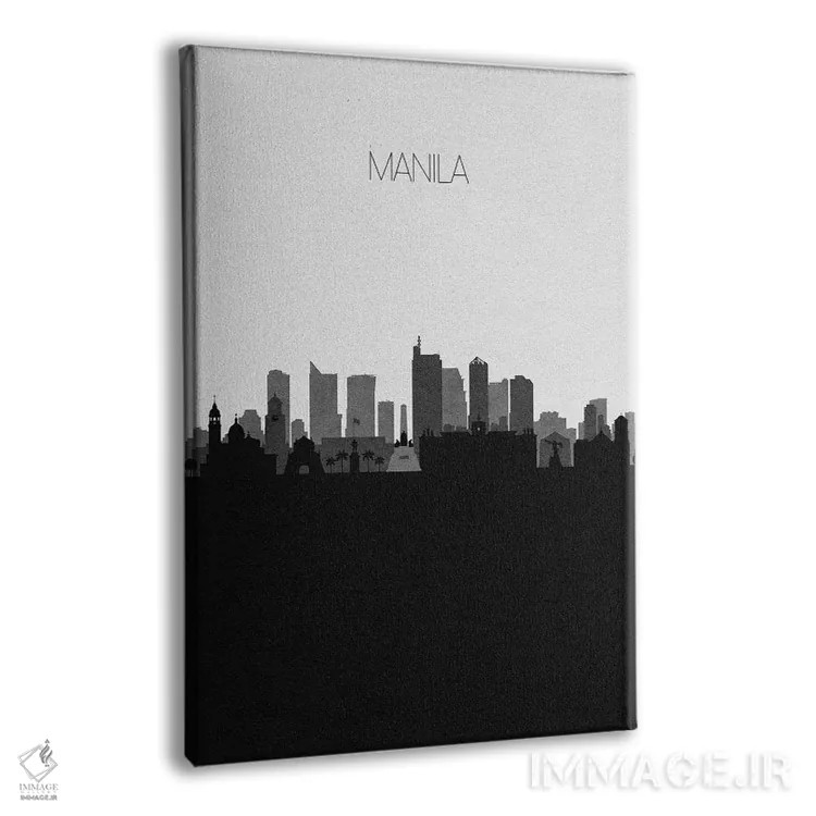 تابلو خط افق شهر مانیل، فیلیپین اثر آیشه دنیز آکِرمان - نمای پرسپکتیو محصول