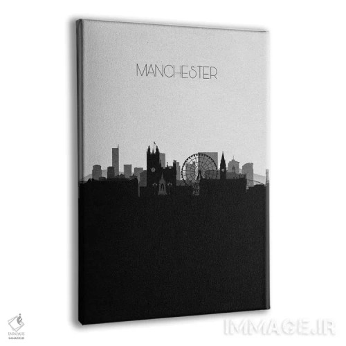 تابلو خط افق شهر منچستر، بریتانیا اثر آیشه دنیز آکِرمان - نمای پرسپکتیو محصول