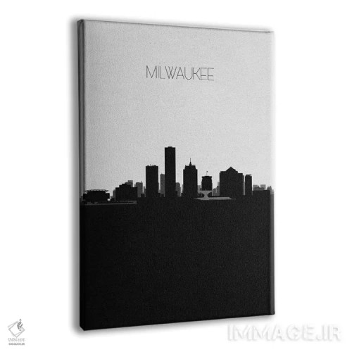 تابلو خط افق شهر میلواکی، ویسکانسین اثر آیشه دنیز آکِرمان - نمای پرسپکتیو محصول