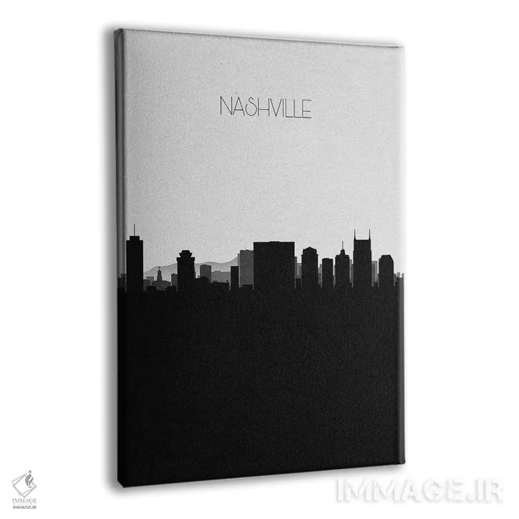 تابلو خط افق شهر نشویل، تنسی اثر آیشه دنیز آکِرمان - نمای پرسپکتیو محصول