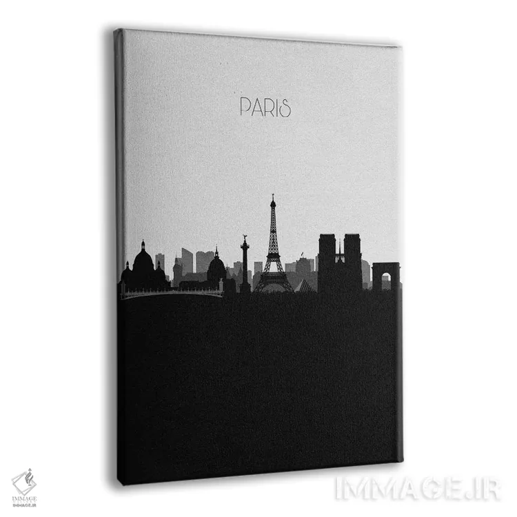 تابلو خط افق شهر پاریس، فرانسه اثر آیشه دنیز آکِرمان - نمای پرسپکتیو محصول