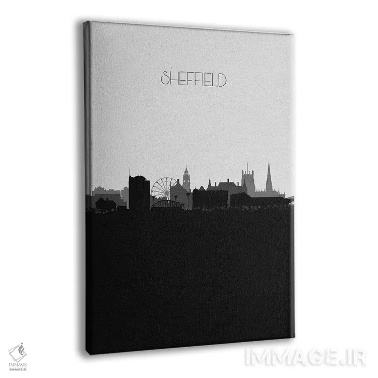 تابلو خط افق شهر شفیلد، انگلستان اثر آیشه دنیز آکِرمان - نمای پرسپکتیو محصول