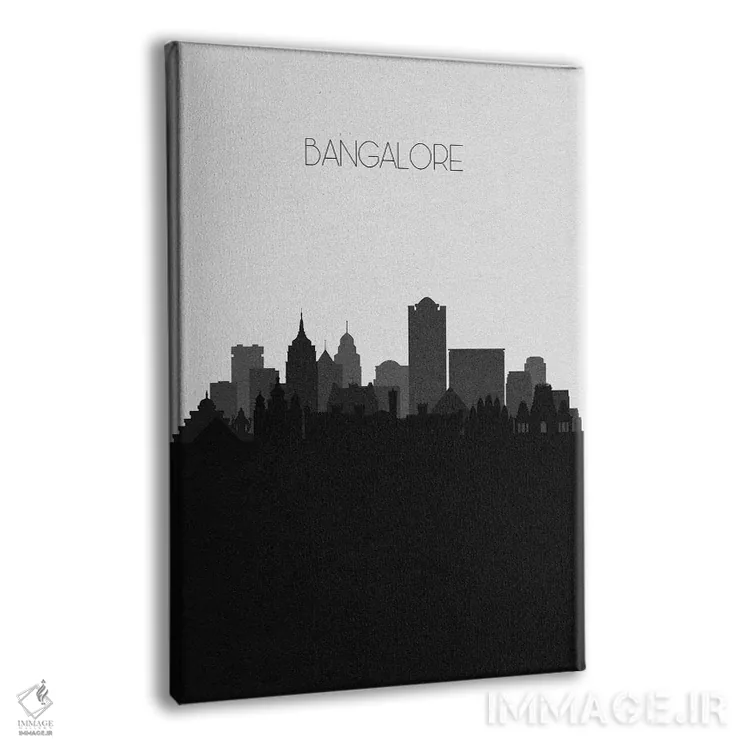 تابلو خط افق شهر بنگالورو (بنگلور)، هند اثر آیشه دنیز آکِرمان - نمای پرسپکتیو محصول