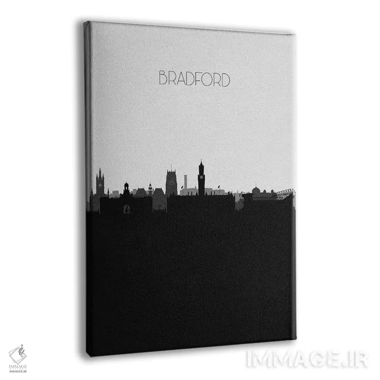 تابلو خط افق شهر برادفورد، انگلستان اثر آیشه دنیز آکِرمان - نمای پرسپکتیو محصول