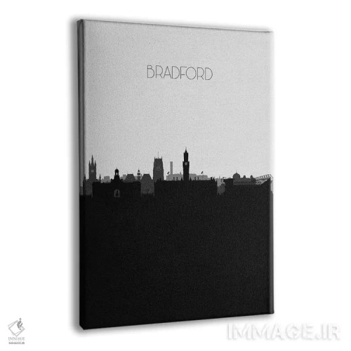 تابلو خط افق شهر برادفورد، انگلستان اثر آیشه دنیز آکِرمان - نمای پرسپکتیو محصول