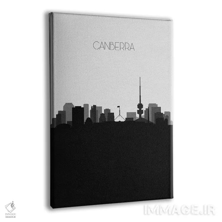 تابلو خط افق شهر کانبرا، استرالیا اثر آیشه دنیز آکِرمان - نمای پرسپکتیو محصول