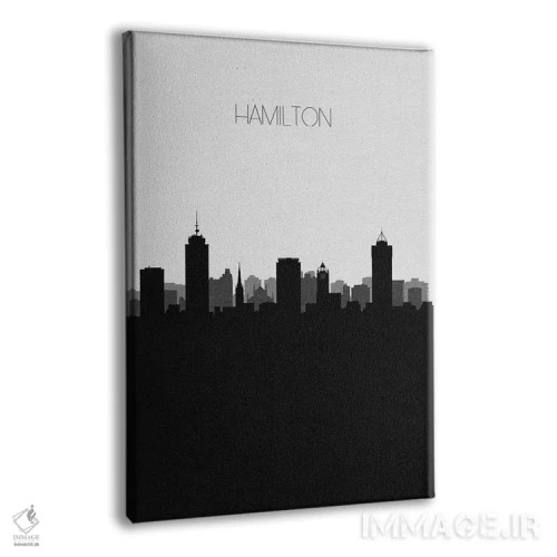 تابلو منظرهٔ افق همیلتون، کانادا (شهر) اثر آیشه دنیز آکِرمان - نمای پرسپکتیو محصول