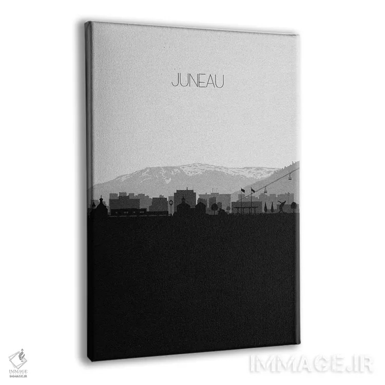 تابلو منظرهٔ افق جونو، آلاسکا (شهر) اثر آیشه دنیز آکِرمان - نمای پرسپکتیو محصول